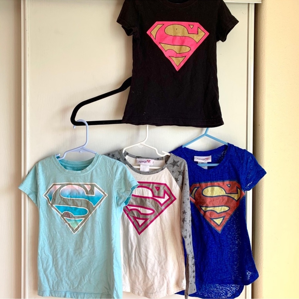 Superman/supergirl top bundle